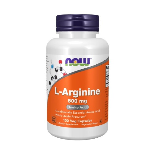 Now l-аргинин 500 мг 100 шт. капсулы массой 686 мг