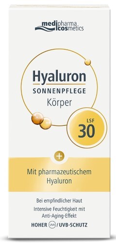 Hyaluron крем для тела солнцезащитный spf30 150 мл