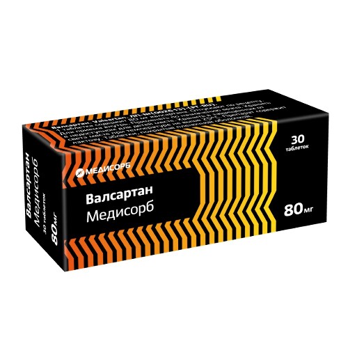 ВАЛСАРТАН МЕДИСОРБ