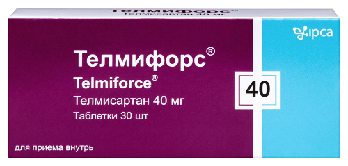 Телмифорс 40 мг 30 шт. таблетки