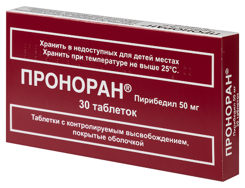 ПРОНОРАН 0,05 N30 ТАБЛ С КОНТРОЛ ВЫСВОБ П/О