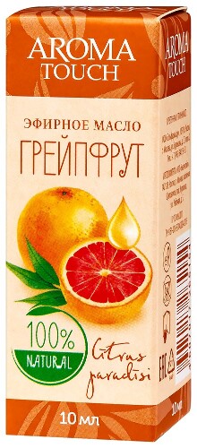 Aroma touch масло эфирное грейпфрут 10 мл в индивидуальной упаковке
