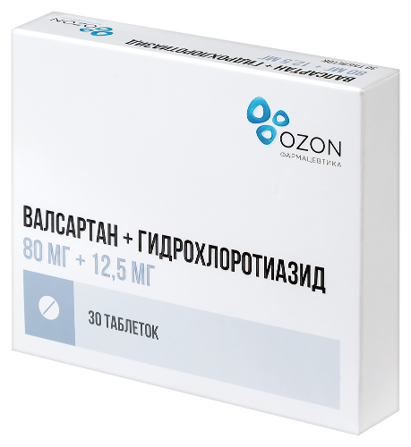 ВАЛСАРТАН+ГИДРОХЛОРОТИАЗИД
