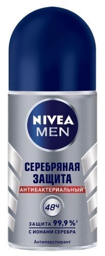 Nivea men антиперспирант серебряная защита ролик 50 мл