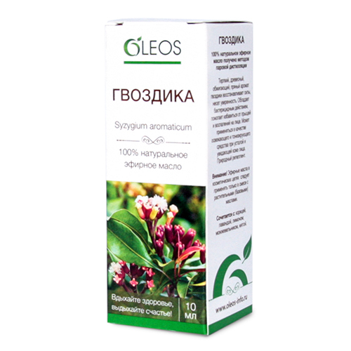 Oleos масло эфирное гвоздика 10 мл
