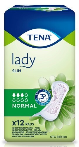 Купить TENA LADY SLIM NORMAL УРОЛОГИЧЕСКИЕ ПРОКЛАДКИ N12 в Перми TENA LADY SLIM NORMAL УРОЛОГИЧЕСКИЕ ПРОКЛАДКИ N12