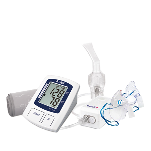 Набор Тонометр a-23 автомат с адаптером + Ингалятор med-120 компрессорный