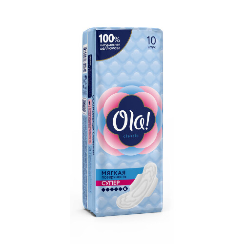 Ola wings super прокладки 10 шт.