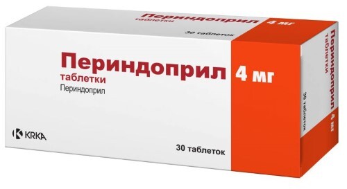 Периндоприл 4 мг 30 шт. таблетки