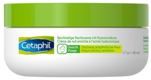 Купить Cetaphil ночной увлажняющий крем с гиалуроновой кислотой 48 мл цена