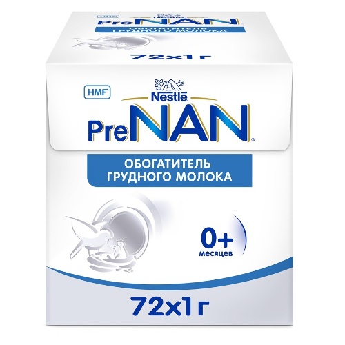 Prenan hmf обогатитель грудного молока 1 гр 72 шт. пак