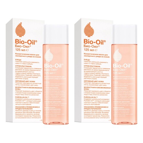 Набор Bio-Oil Масло Косметическое 125Мл, 2 шт