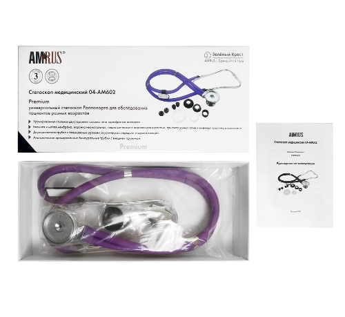 СТЕТОСКОП МЕДИЦИНСКИЙ 04-АМ602