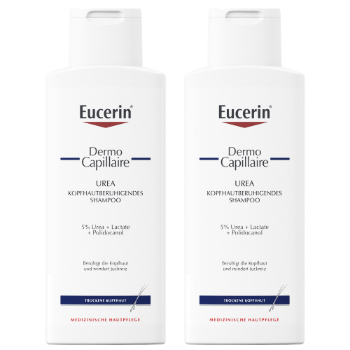 Набор из 2-х уп EUCERIN DERMO CAPILLAIRE ШАМПУНЬ УСПОКАИВАЮЩИЙ ДЛЯ ВЗРОСЛЫХ И ДЕТЕЙ 250МЛ