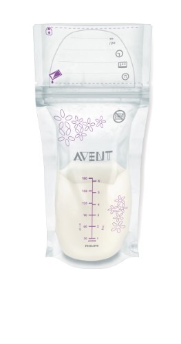 Купить AVENT ПАКЕТЫ ДЛЯ ХРАНЕНИЯ МОЛОКА 180МЛ N25 SCF603/25 цена