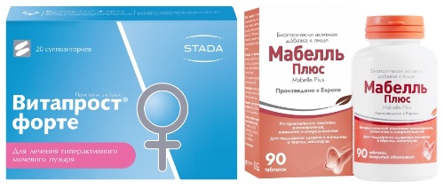 Набор Витапрост Форте 20 мг 20 шт. и Мабелль Плюс по спецаильной цене