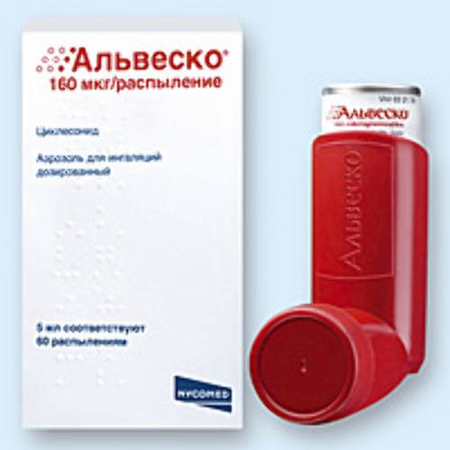 Купить АЛЬВЕСКО 160МКГ/РАСПЫЛ 5МЛ АЭРОЗОЛЬ Д/ИНГ в Москве АЛЬВЕСКО 160МКГ/РАСПЫЛ 5МЛ АЭРОЗОЛЬ Д/ИНГ