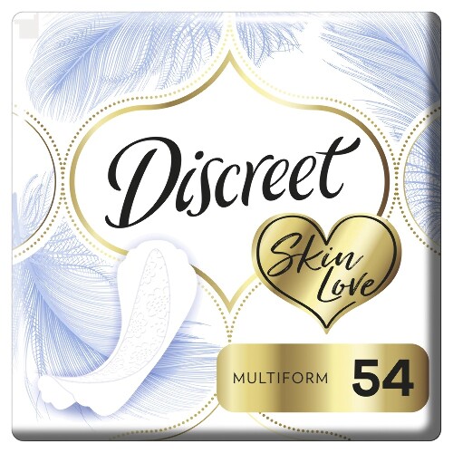 Купить Discreet skin love multiform ежедневные гигиенические прокладки 54 шт. цена