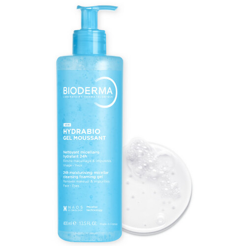Bioderma hydrabio гель увлажняющий очищающий 400 мл