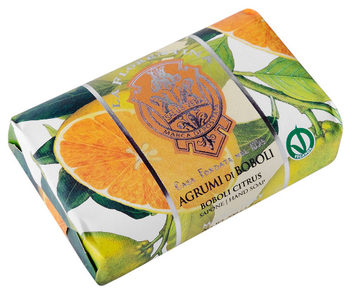 La florentina мыло туалетное твердое цитрус 200 гр