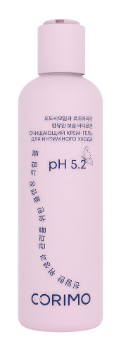 Corimo крем-гель для интимного ухода очищающий 200 мл