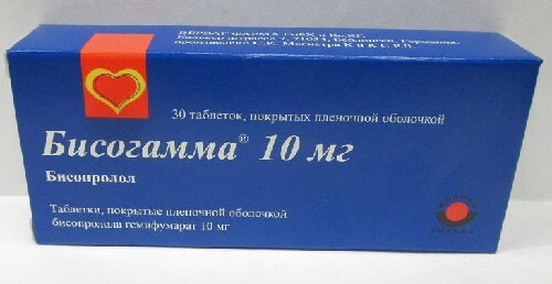 Купить Бисогамма 10 мг 30 шт. таблетки, покрытые пленочной оболочкой цена