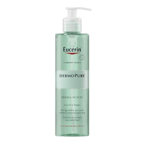 Eucerin dermopure очищающий гель 400 мл