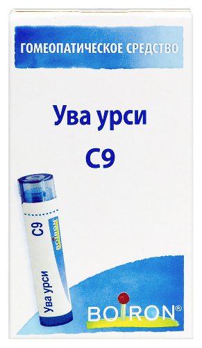 УВА УРСИ С9 ГОМЕОПАТ МОНОКОМП ПРЕПАРАТ РАСТИТ ПРОИСХОЖД
