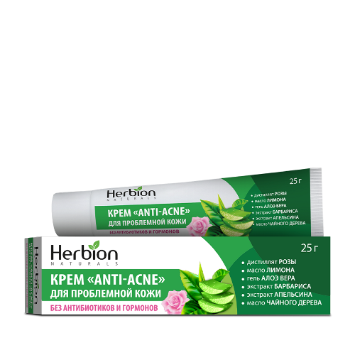 Herbion крем аnti-acne для проблемной кожи 25 гр