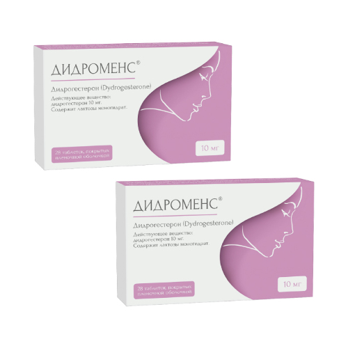 Набор 2 уп Дидроменс 10 мг 28 шт. таблетки со скидкой