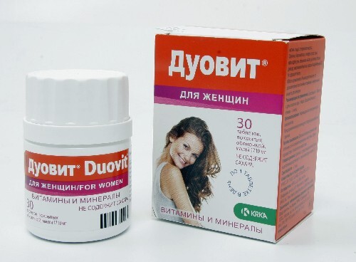 Дуовит д/женщин 30 шт. таблетки, покрытые оболочкой