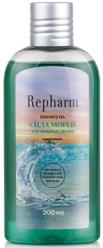 Купить Repharm шампунь сила морей для жирных волос 200 мл цена