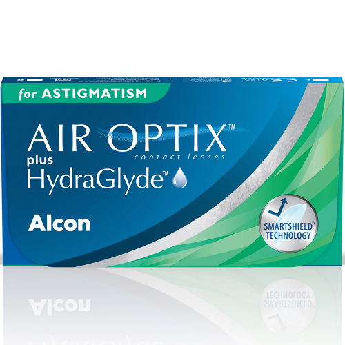 Air optix plus hydraglyde for astigmatism контактные линзы плановой замены -1,25/180/-6,50/ 3 шт.