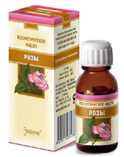 Купить Elfarma масло розы косметическое 15 мл в Москве Elfarma масло розы косметическое 15 мл