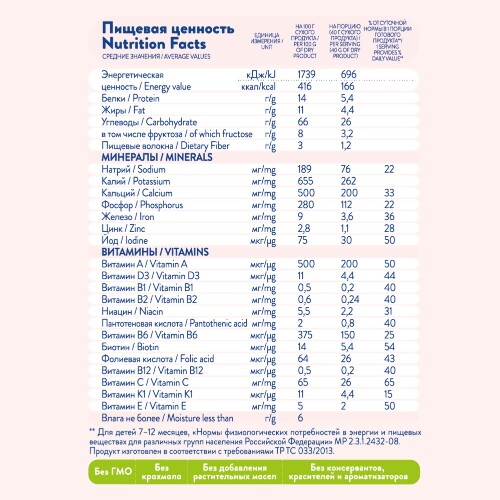 КАША 7 ЗЛАКОВ С ЯГОДАМИ НА КОЗЬЕМ МОЛОКЕ