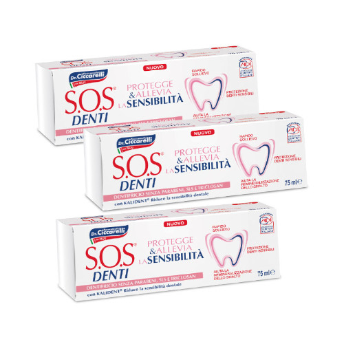 Купить Sos denti зубная паста для чувствительных зубов 75 мл цена