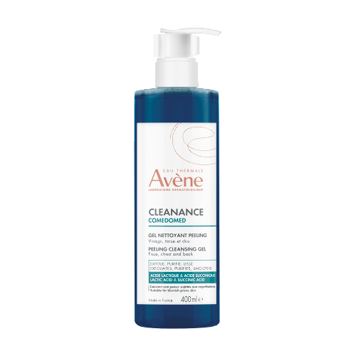 Avene cleanance comedomed гель-пилинг для проблемной кожи склонной к акне очищающий обновляющий 400 мл