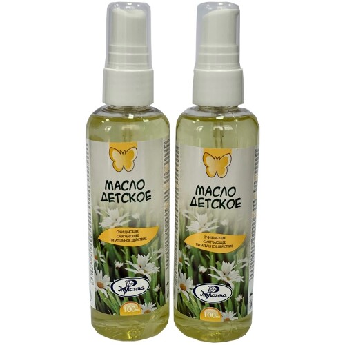 Детский набор «Инфарма»: масло детское - 2 уп. со скидкой 10%