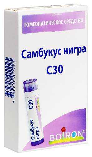 САМБУКУС НИГРА С30 ГОМЕОПАТ МОНОКОМП ПРЕПАРАТ РАСТИТ ПРОИСХОЖД