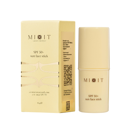 Mixit стик для лица солнцезащитный spf50 15 гр