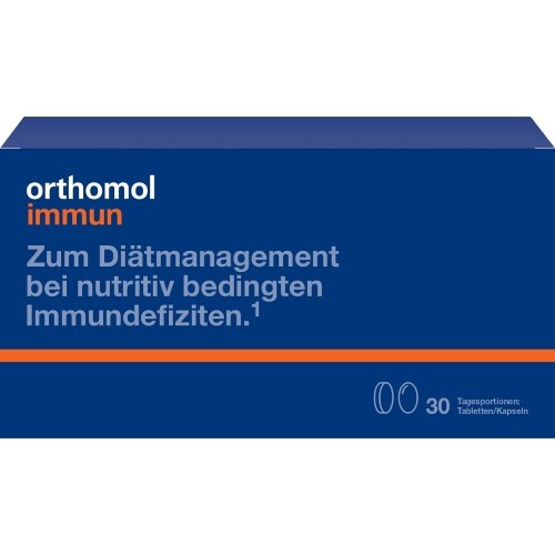 Купить Orthomol иммуно плюс/таблетки + капсулы/ курс 30 дней цена