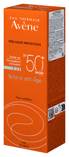 Avene солнцезащитный анти-возрастной крем spf50+ 50 мл