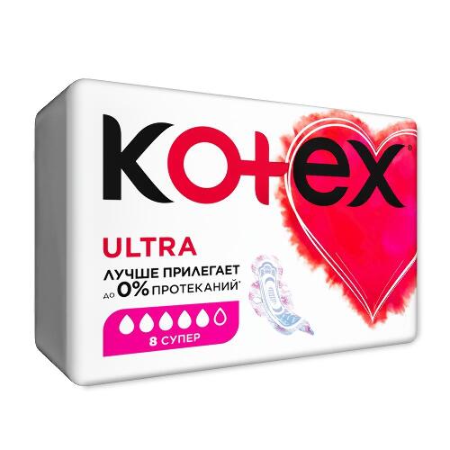 KOTEX ПРОКЛАДКИ ULTRA SUPER