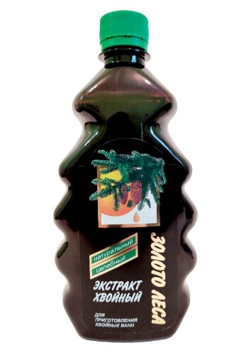 Золото леса экстракт хвойный натуральный для принятия ванн 450 мл