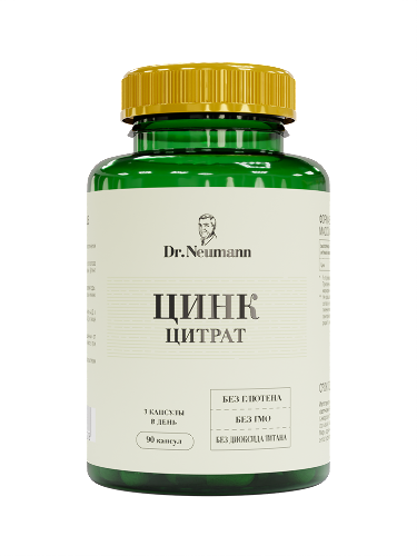 Купить Dr neumann цинк 90 шт. капсулы массой 450 мг цена