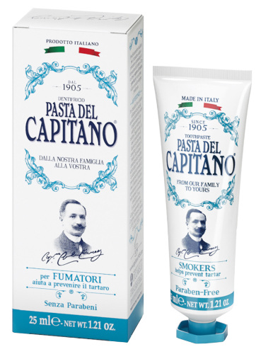 Pasta del capitano 1905 зубная паста для курящих 25 мл