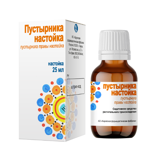 ПУСТЫРНИКА НАСТОЙКА