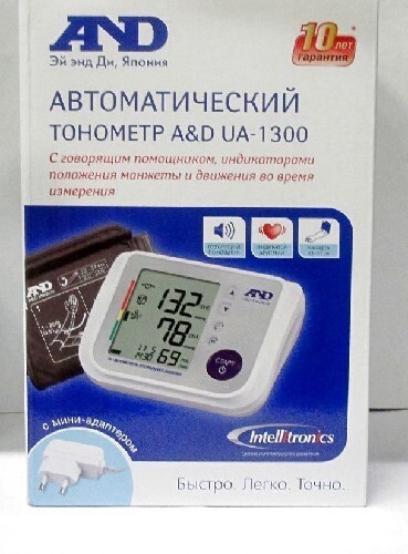 ТОНОМЕТР UA АВТОМАТИЧЕСКИЙ С АДАПТЕРОМ