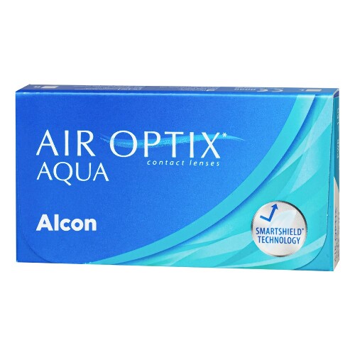 Купить Alcon air optix aqua контактные линзы плановой замены/-6,25/ 3 шт. цена