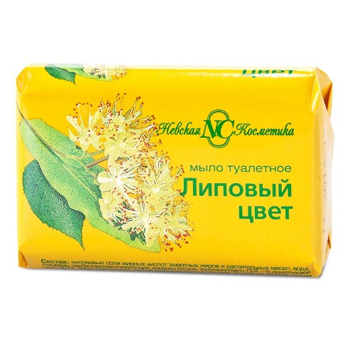 Купить Невская косметика мыло туалетное липовый цвет 90 гр цена